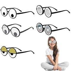 5pcs novelty glasses for sale  Delivered anywhere in UK