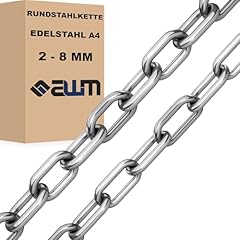 Edelstahlkette va4 rundstahlke gebraucht kaufen  Wird an jeden Ort in Deutschland