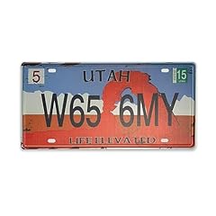 Retro utah license for sale  Delivered anywhere in USA 