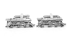 Steam train cufflinks for sale  Delivered anywhere in UK