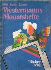 Westermanns monatshefte 1977 gebraucht kaufen  Wird an jeden Ort in Deutschland