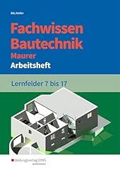Fachwissen bautechnik maurer gebraucht kaufen  Wird an jeden Ort in Deutschland