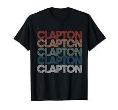 Clapton name retro for sale  Delivered anywhere in UK