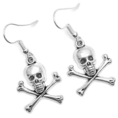 Skull crossbones charm for sale  Delivered anywhere in UK