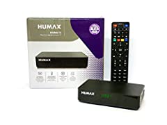 Humax 9-00142 - Decoder digitale terrestre DVB-T2 HD-2022T2 Digimax T2 con telecomando 2 in 1 per controllare il TV usato  Spedito ovunque in Italia 