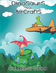 Dinosaurs aircrafts coloring for sale  Delivered anywhere in UK
