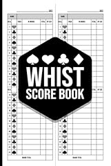 Whist score book for sale  Delivered anywhere in UK