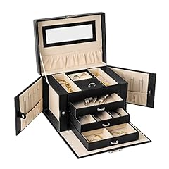 KILHS Jewelry Box, Jewelry Box With Lock Mirror And for sale  Delivered anywhere in UK