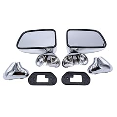 Pair chrome silver for sale  Delivered anywhere in USA 