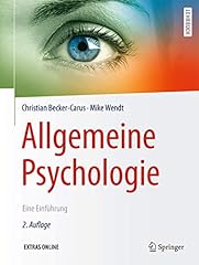 Allgemeine psychologie einfüh gebraucht kaufen  Wird an jeden Ort in Deutschland