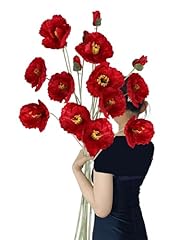 Fqueelvys fake poppy for sale  Delivered anywhere in USA 
