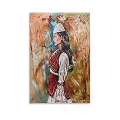 Albanian woman poster for sale  Delivered anywhere in USA 