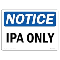 Osha sign ipa for sale  Delivered anywhere in USA 
