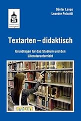 Textarten didaktisch grundlage d'occasion  Livré partout en France