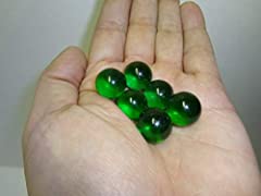 Uranium emerald marbles for sale  Delivered anywhere in USA 