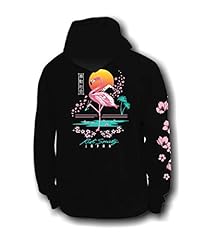 Riot Society Flamingo Blossom Mens Hoodie - Black, for sale  Delivered anywhere in USA 