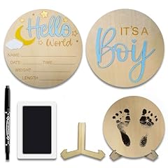 2pcs baby announcement for sale  Delivered anywhere in USA 