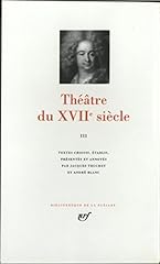 Théâtre xviiᵉ siècle d'occasion  Livré partout en France