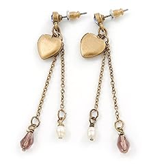 Vintage inspired heart for sale  Delivered anywhere in UK