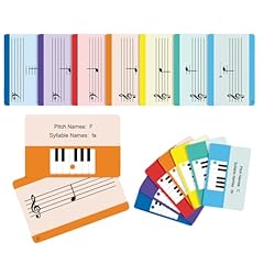 Piano notes flashcards for sale  Delivered anywhere in USA 