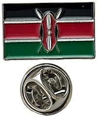 Kenya flag pin for sale  Delivered anywhere in UK
