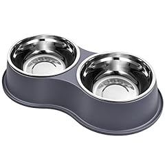 Dog bowls double for sale  Delivered anywhere in USA 