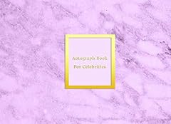 Celebrity autograph book for sale  Delivered anywhere in UK