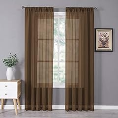Tollpiz sheer curtains for sale  Delivered anywhere in USA 