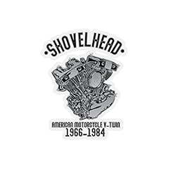 Adesivo shovelhead moto usato  Spedito ovunque in Italia 