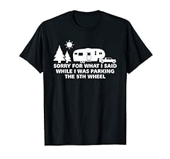Used, Parking the Camper Shirt 5th Wheel Camping RV Vacation for sale  Delivered anywhere in USA 