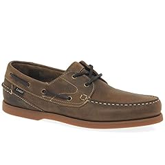 Loake Mens Lymington Boat Shoes Brown 6 UK, used for sale  Delivered anywhere in Ireland