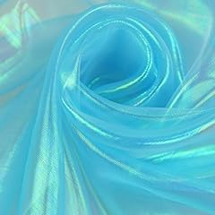 Sky blue organza for sale  Delivered anywhere in UK