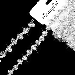 Pcs yard rhinestone for sale  Delivered anywhere in USA 