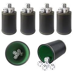 Pack leather dice for sale  Delivered anywhere in UK