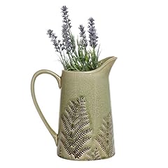 Green ceramic jug for sale  Delivered anywhere in UK