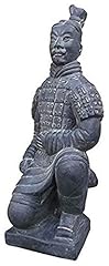 Sculpture Qin Terracotta Warriors Statues Chinese Soldier, used for sale  Delivered anywhere in Canada