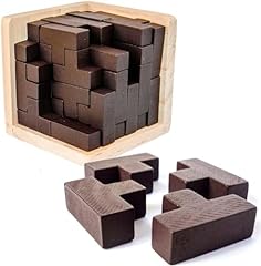Puzzle rompicapo legno usato  Spedito ovunque in Italia 