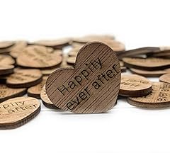 Wooden heart confetti for sale  Delivered anywhere in USA 