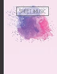 Sheet music watercolor usato  Spedito ovunque in Italia 