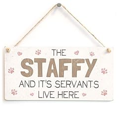 Staffy servants live for sale  Delivered anywhere in UK