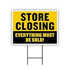 Closing yard sign for sale  Delivered anywhere in USA 