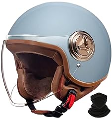 Retro motorradhelm rollerhelm gebraucht kaufen  Wird an jeden Ort in Deutschland