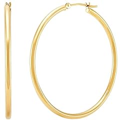 14k gold hoop for sale  Delivered anywhere in USA 