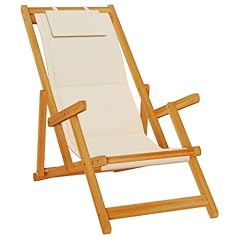 Vidaxl sedia spiaggia usato  Spedito ovunque in Italia 