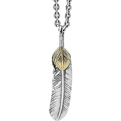 Feather necklace men for sale  Delivered anywhere in USA 