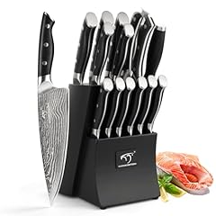 Damascus knife set for sale  Delivered anywhere in UK