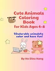 Cute animals coloring d'occasion Cute animals coloring d'occasion  Livré partout en France
