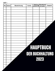 Hauptbuch buchhaltung 2023 gebraucht kaufen  Wird an jeden Ort in Deutschland