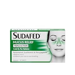 Sudafed mucus relief for sale  Delivered anywhere in UK