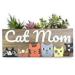 Cat mom planter for sale  Delivered anywhere in USA 